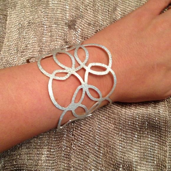 Fun Silver Bangle